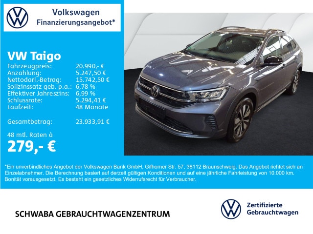 Volkswagen Taigo 1.0 TSI