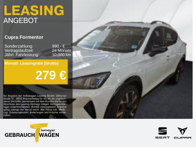 Cupra Formentor 2.0 TSI VZ