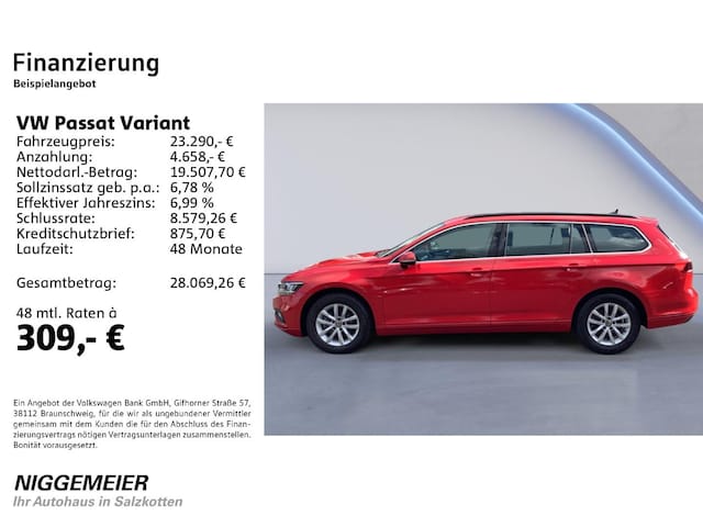 Volkswagen Passat 2.0 TDI Business DSG Variant