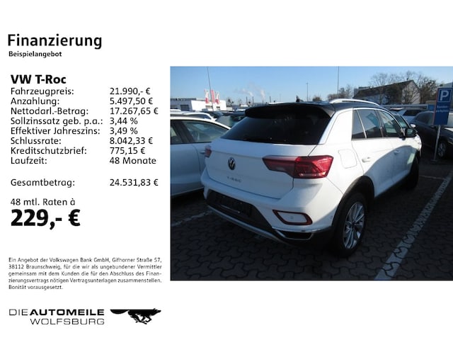 Volkswagen T-Roc 1.5 TSI DSG Style