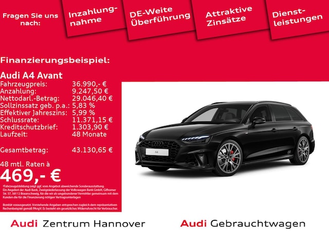 Audi A4 40 TFSI Avant S-Line S-Tronic