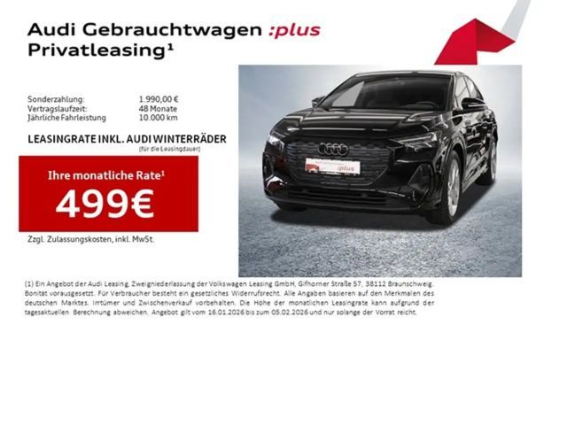 Audi Q4 e-tron Quattro S-Line Sportback