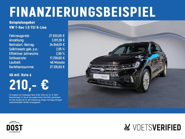 Volkswagen T-Roc 1.0 TSI R-Line