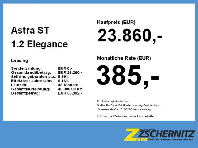 Opel Astra Elegance Sports Tourer