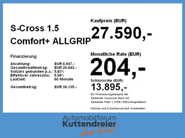 Suzuki S-Cross AllGrip Hybrid