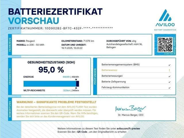 Peugeot E-208 Active Pack