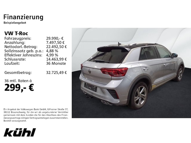 Volkswagen T-Roc 1.5 TSI DSG R-Line