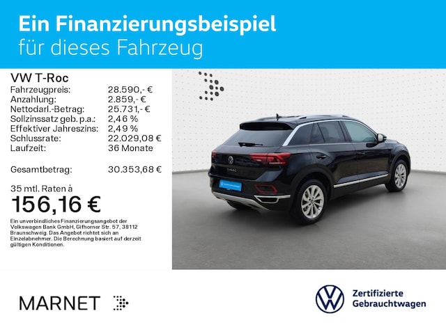 Volkswagen T-Roc 1.5 TSI DSG Style