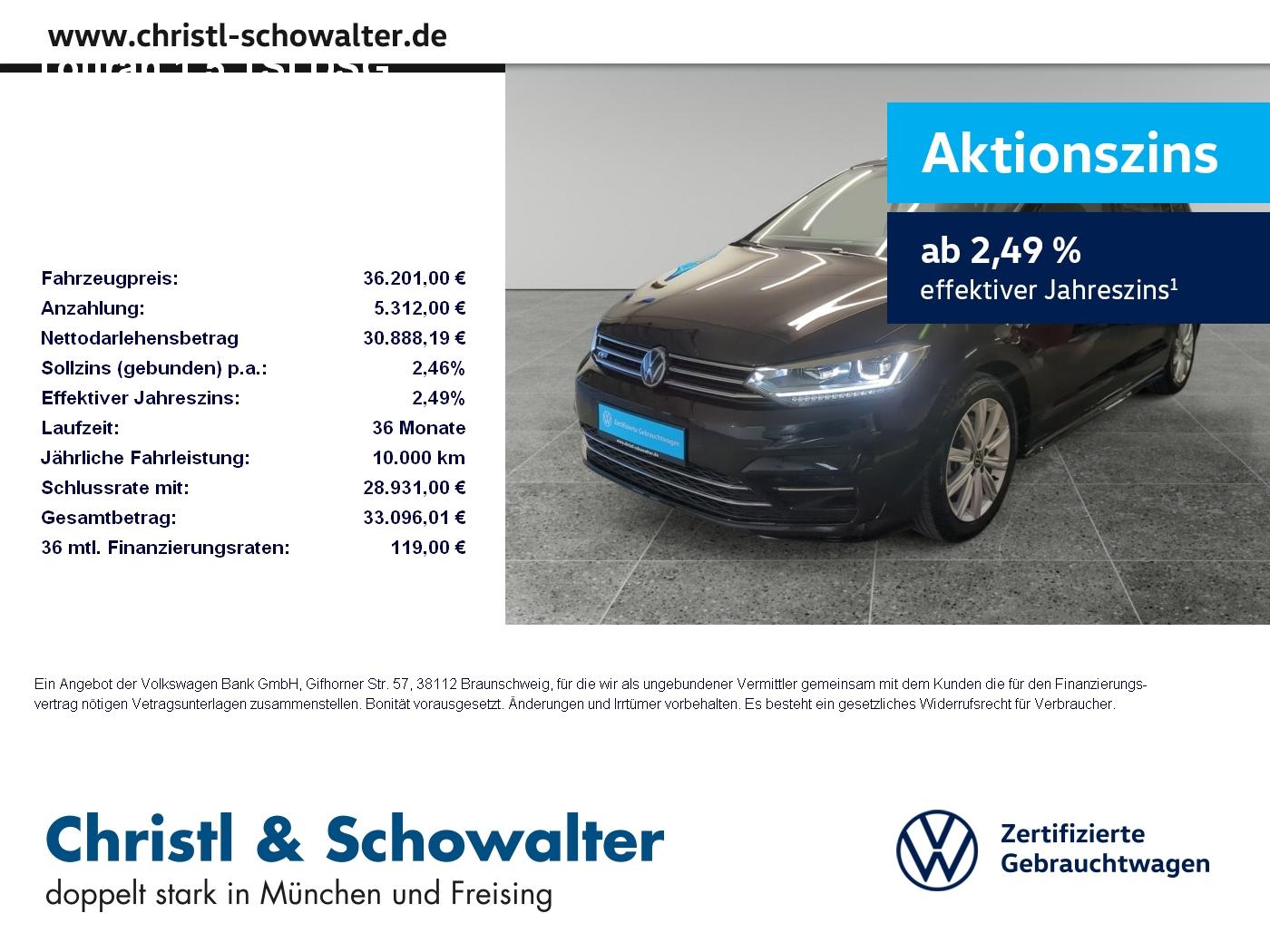 Volkswagen Touran 1.5 TSI DSG R-Line