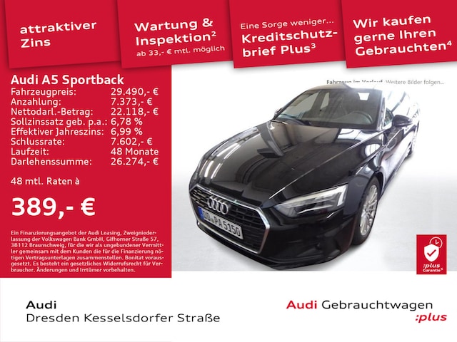 Audi A5 35 TFSI S-Tronic Sportback