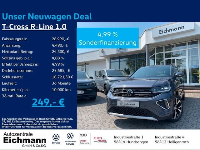 Volkswagen T-Cross T-Cross 1.0  R-L  B 085 TSIM6F