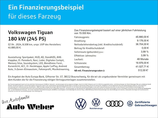 Volkswagen Tiguan 2.0 TSI DSG R-Line