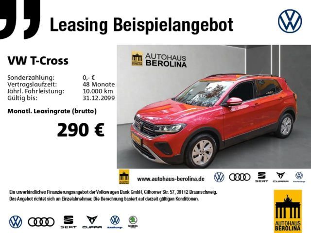 Volkswagen T-Cross 1.0 TSI DSG Life