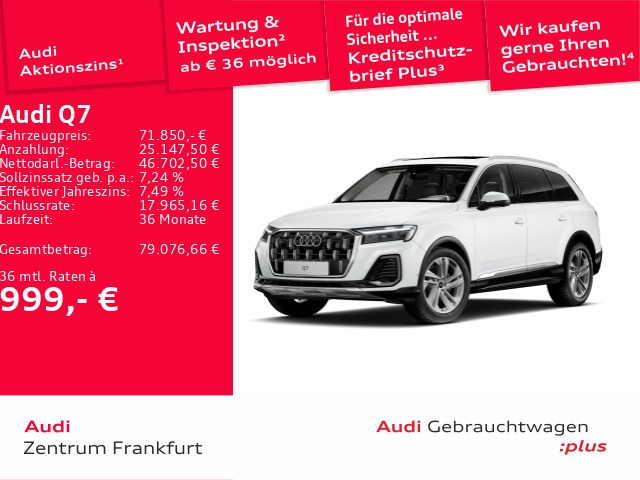 Audi Q7 50 TDI Quattro