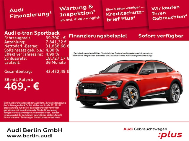 Audi e-tron 55 Quattro Sportback