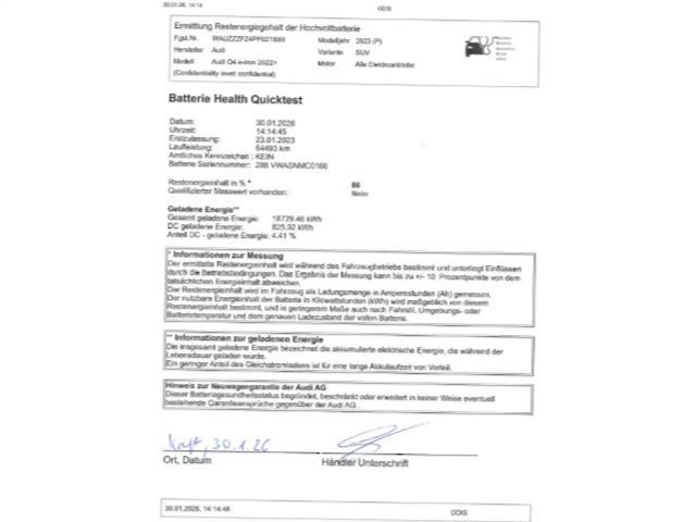 Audi Q4 e-tron Quattro