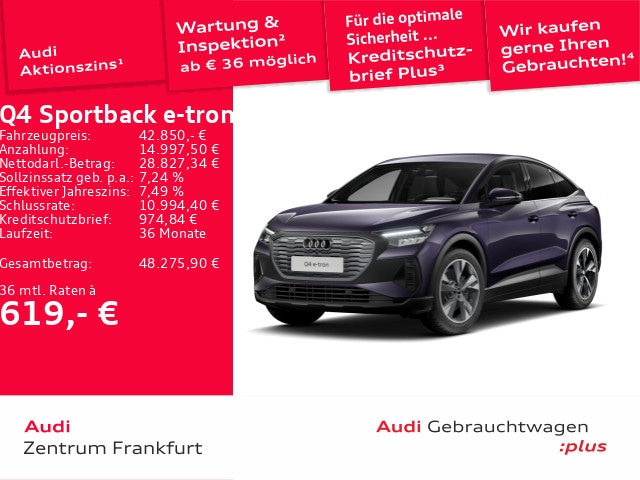 Audi Q4 e-tron Sportback