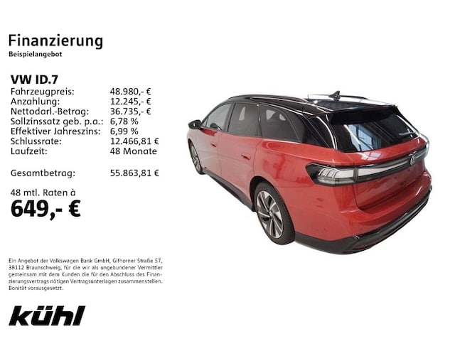 Volkswagen ID.7 IQ.Drive Pro Tourer