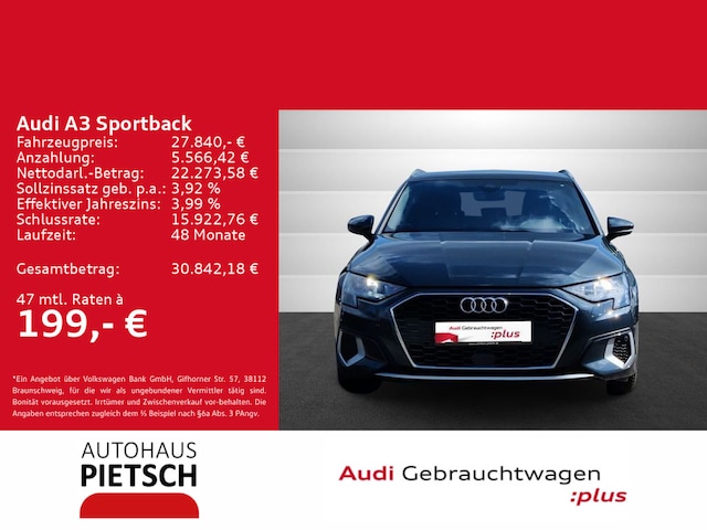 Audi A3 35 TFSI S-Tronic Sportback