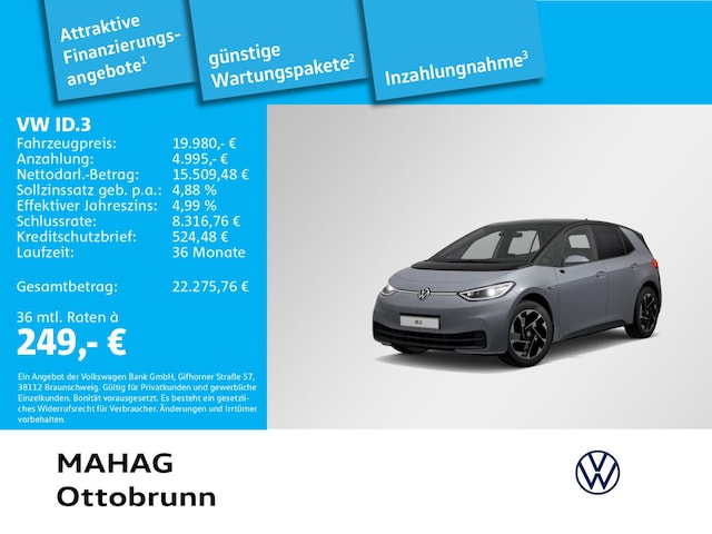 Volkswagen ID.3 IQ.Drive Performance Pro