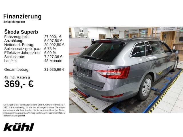 Skoda Superb 1.5 TSI Ambition Combi