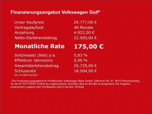 Volkswagen Golf 1.5 eTSI DSG