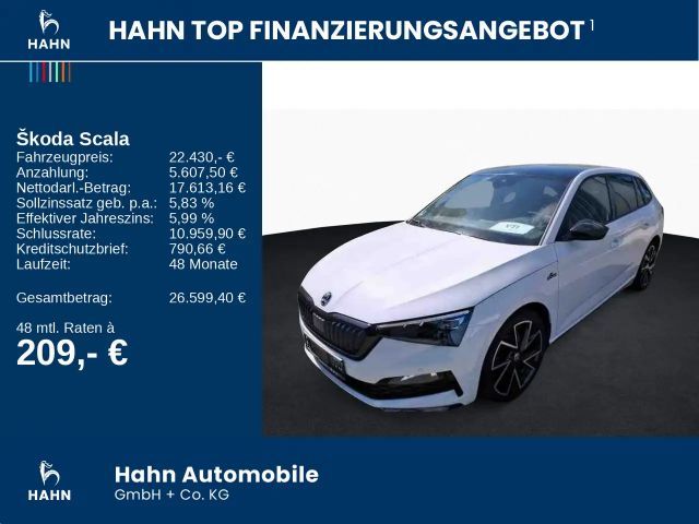 Skoda Scala 1.5 TSI Monte Carlo