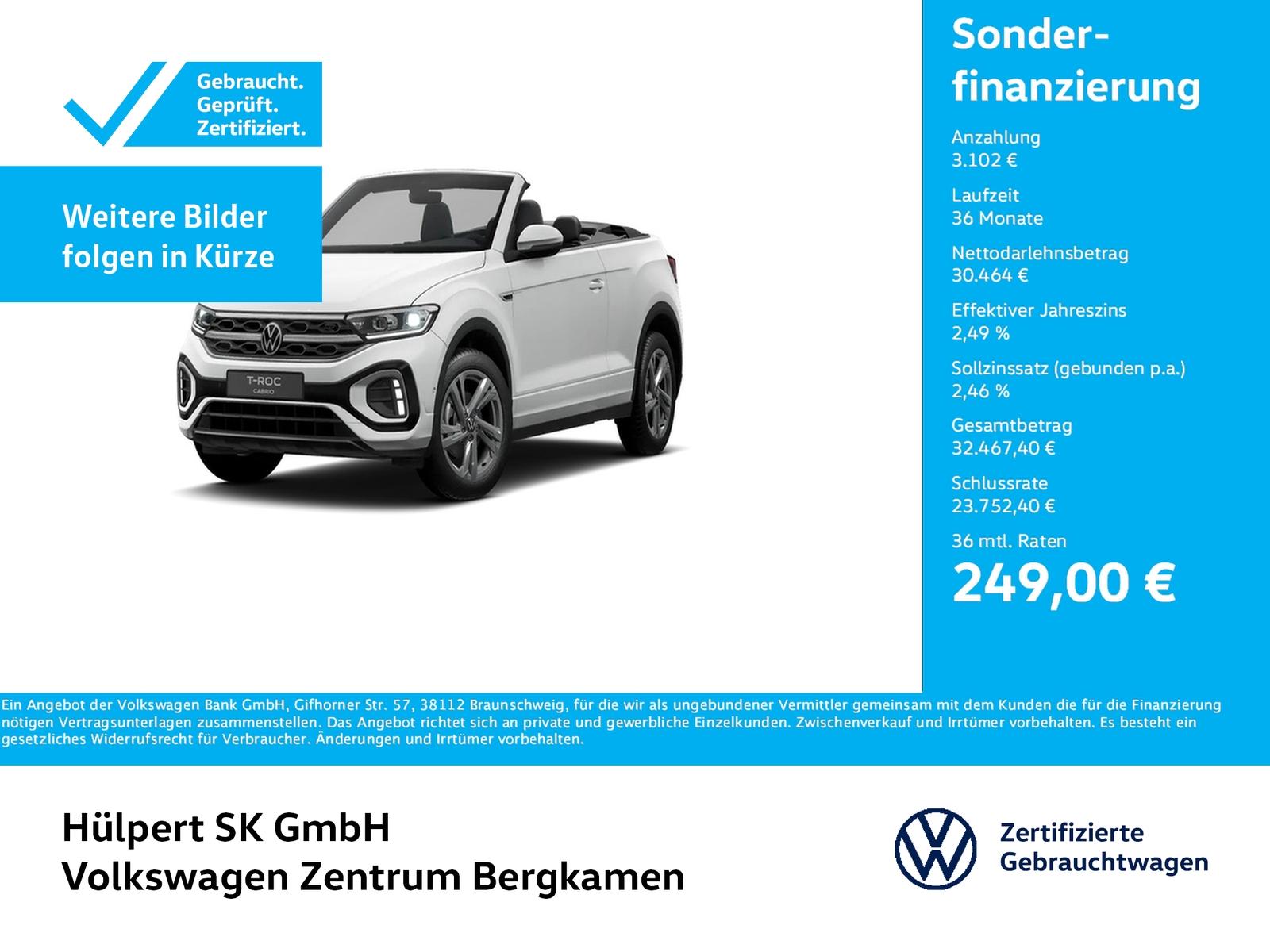 Volkswagen T-Roc Cabriolet R-Line