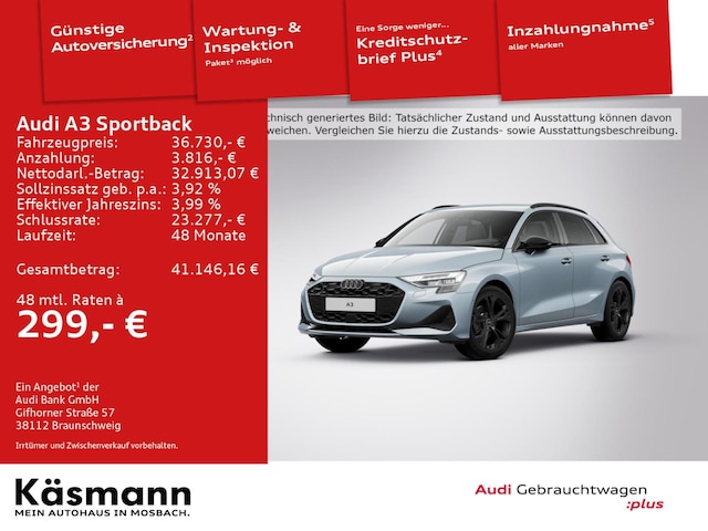 Audi A3 30 TFSI S-Tronic Sportback