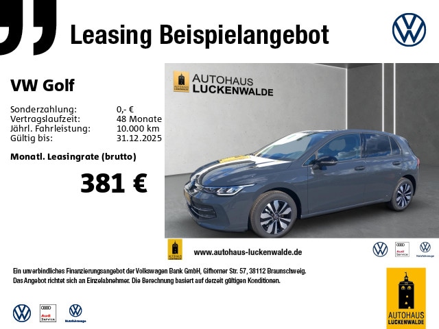 Volkswagen Golf 1.5 eTSI DSG Golf VIII