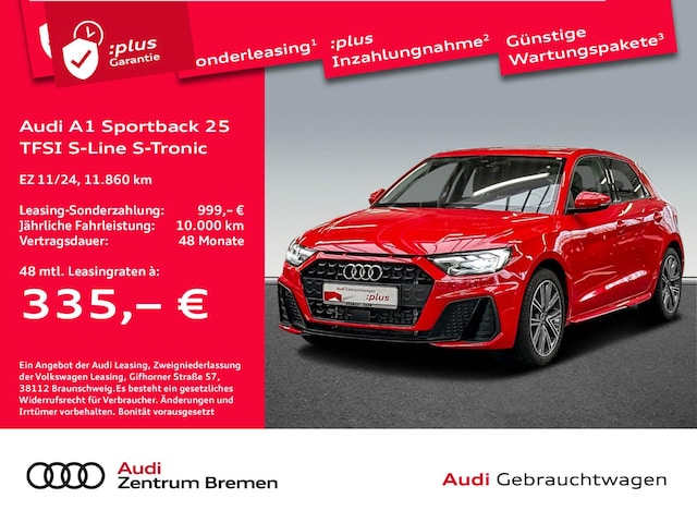 Audi A1 25 TFSI S-Line S-Tronic Sportback