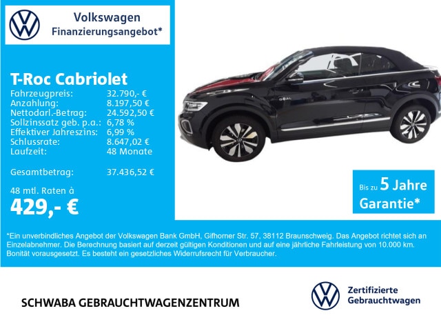 Volkswagen T-Roc 1.5 TSI Cabriolet
