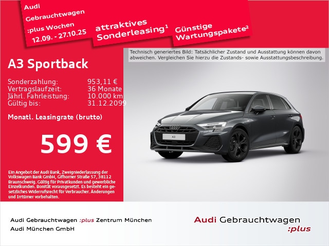 Audi A3 Hybride S-Tronic Sportback