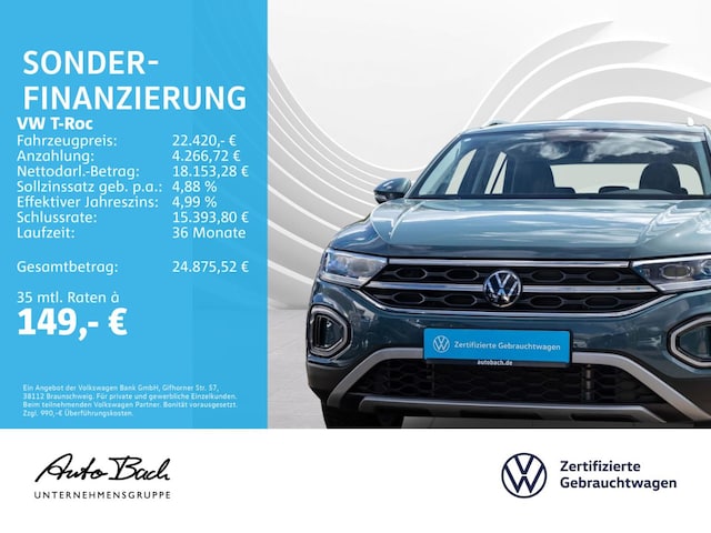 Volkswagen T-Roc 1.0 TSI Pro Style