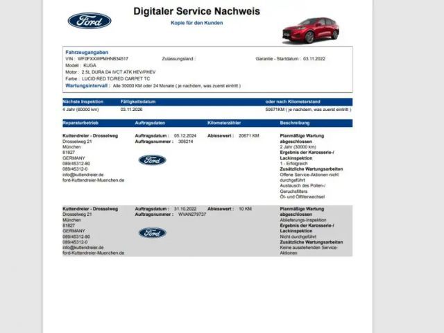 Ford Kuga ST Line X