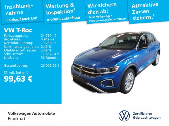 Volkswagen T-Roc 1.0 TSI Style