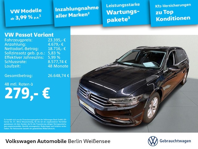 Volkswagen Passat 2.0 TDI Business DSG Variant