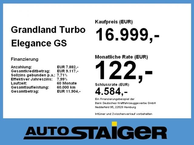 Opel Grandland X Elegance Turbo