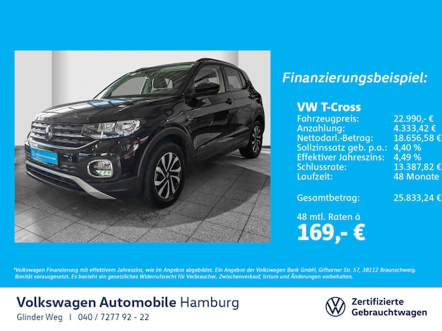 Volkswagen T-Cross 1.0 TSI DSG