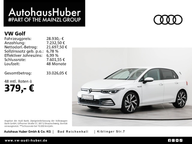 Volkswagen Golf 2.0 TSI DSG Style