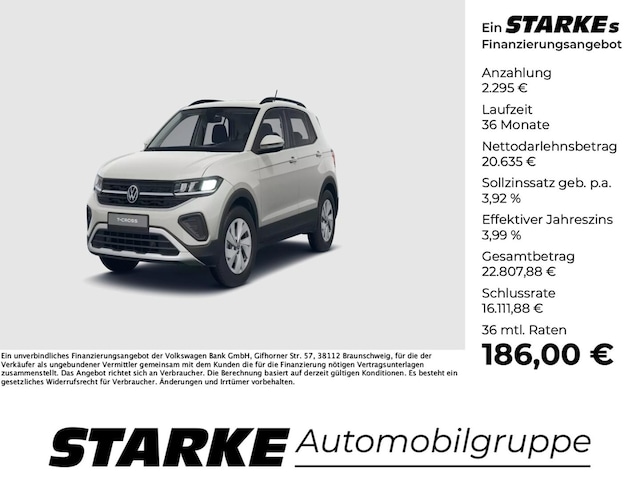 Volkswagen T-Cross 1.0 TSI Life