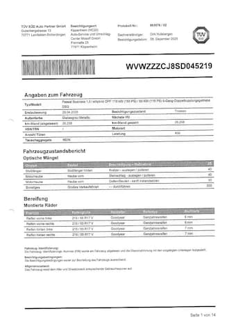 Volkswagen Passat 1.5 TSI eHybrid