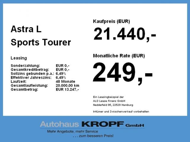 Opel Astra Sports Tourer business+