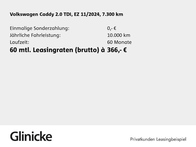 Volkswagen Caddy 2.0 TDI