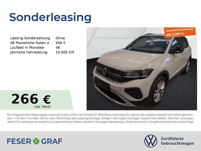 Volkswagen T-Cross 1.0 TSI DSG