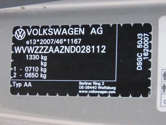 Volkswagen up! 1.0 Basis 1.Hand*LED*Bluetooth*SHZ*8-fach