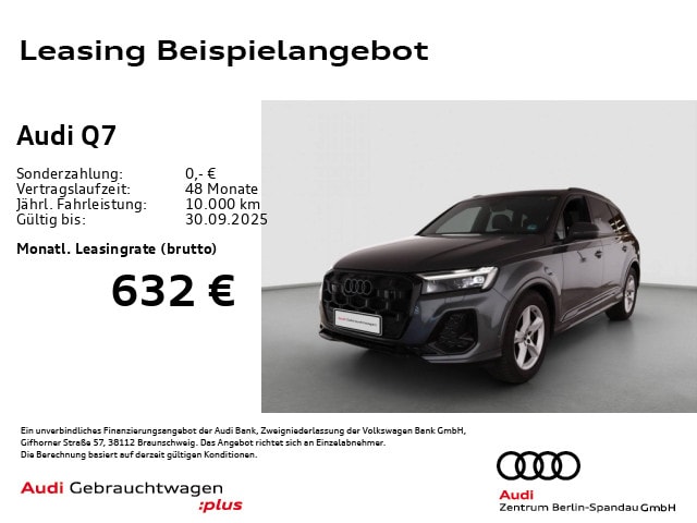 Audi Q7 45 TDI Quattro S-Line