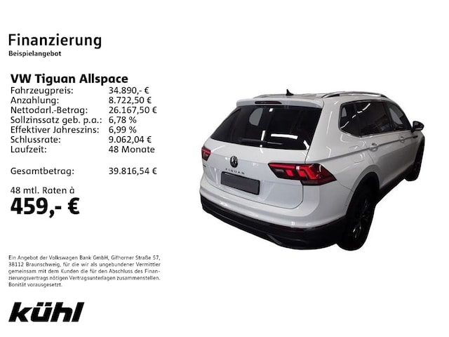Volkswagen Tiguan 1.5 TSI ACT Allspace DSG Move