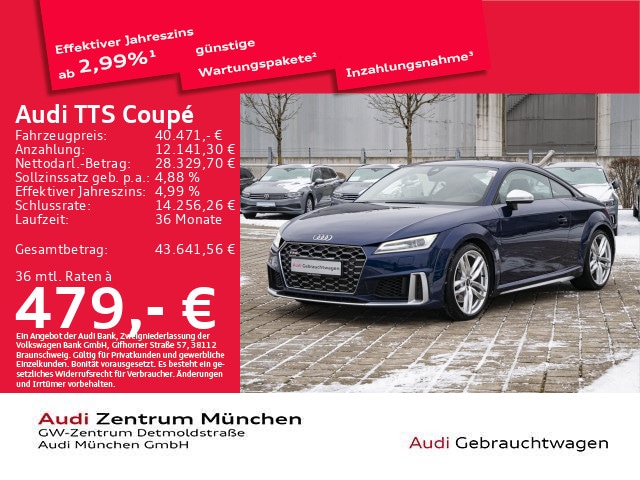 Audi TTS Coupé Quattro S-Tronic