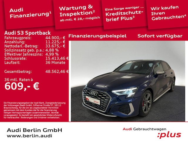 Audi S3 Quattro S-Tronic Sportback